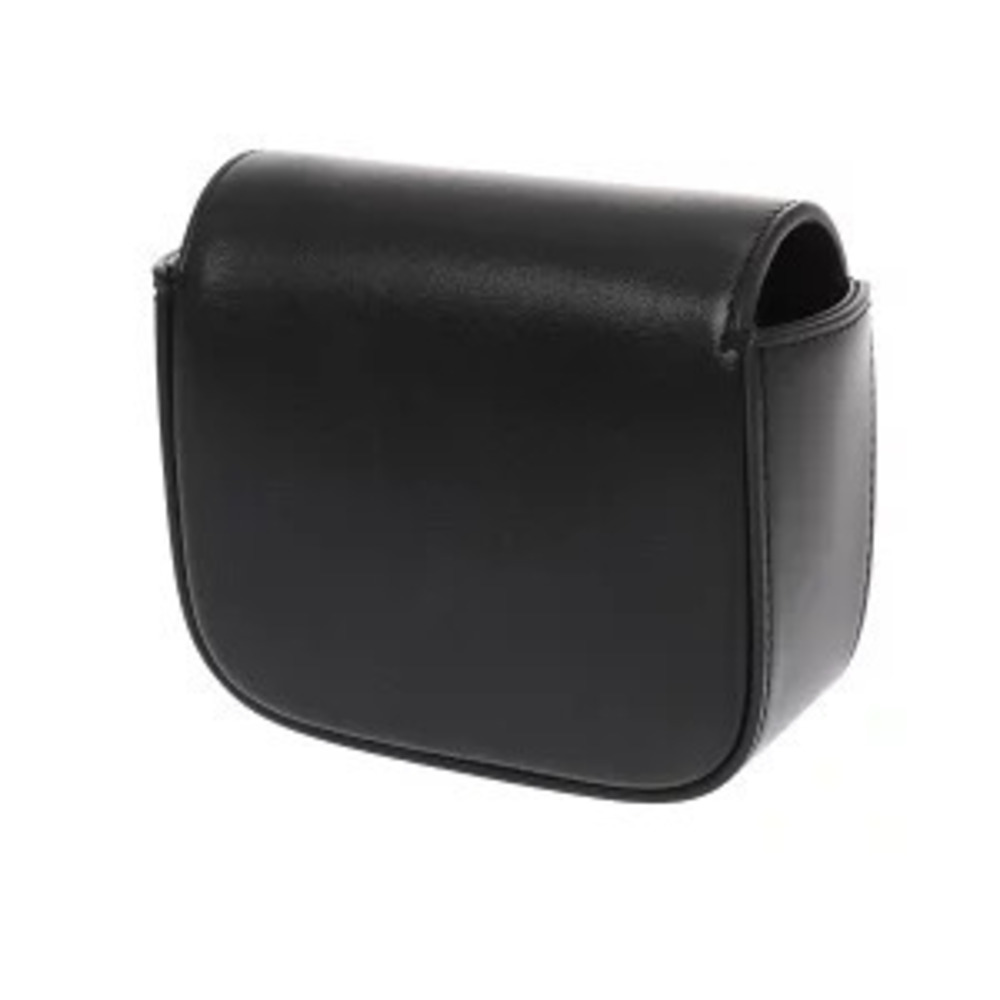 Celine Shiny Shoulder Claude Bag Black Calfskin Black
